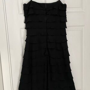 Chic Black Layered Dress